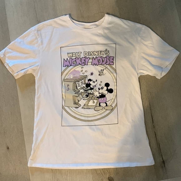H&M Disney‎ Mickey & Minnie Mouse T Shirt Size XS - Picture 9 of 12